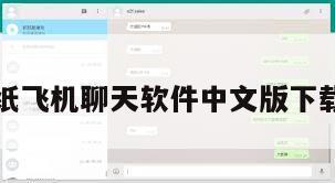 纸飞机聊天软件中文版下载